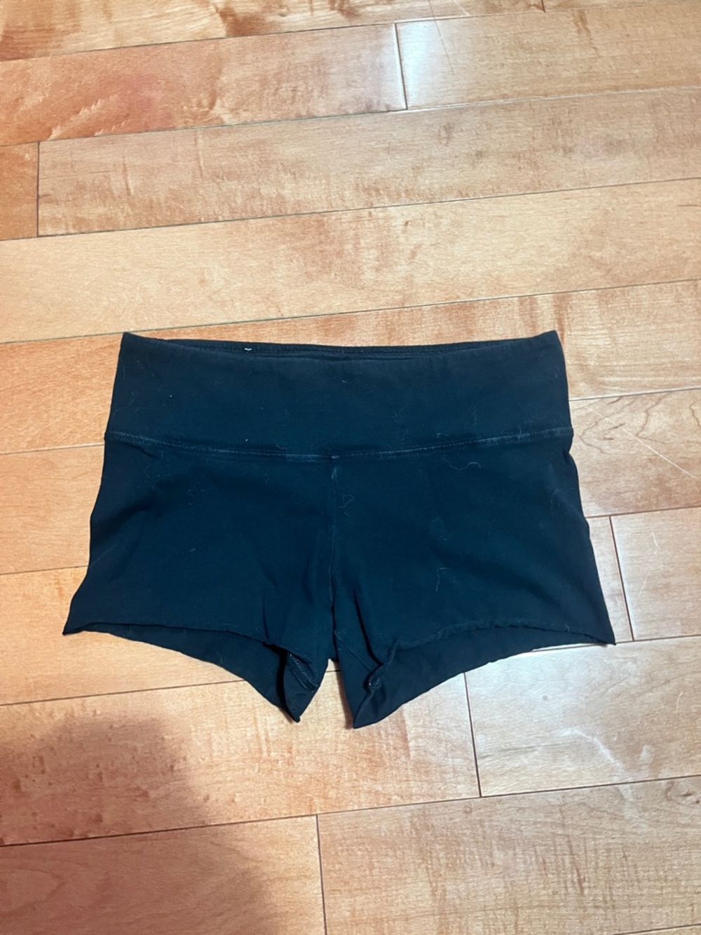 TNA Black Women's Bike Shorties - High Waist Active